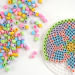 BioBeads Pegboard Midi Circle 9 cm in the group Kids / Fun and learning / Tube beads and pegboards / Pegboard at Pen Store (134406)