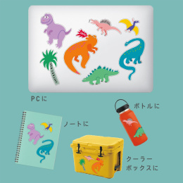 Sticker pack Dinosaur in the group Hobby & Creativity / Create / Stickers at Pen Store (134458)