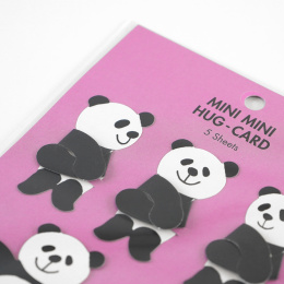 Mini cards Panda Pack of 5 in the group Hobby & Creativity / Holidays and seasons / Cards and envelopes at Pen Store (134504)