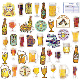 Hako Stickers Great Beer in the group Hobby & Creativity / Create / Stickers at Pen Store (134534)