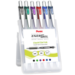 EnerGel BL77 Rollerball 07 6-set in the group Pens / Writing / Ballpoints at Pen Store (134573)