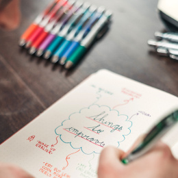 EnerGel BL77 Rollerball 07 6-set in the group Pens / Writing / Ballpoints at Pen Store (134573)