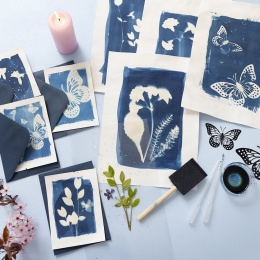 DIY-kit Cyanotype Create your own cyanotype prints in the group Hobby & Creativity / Techniques / Cyanotype at Pen Store (134599)