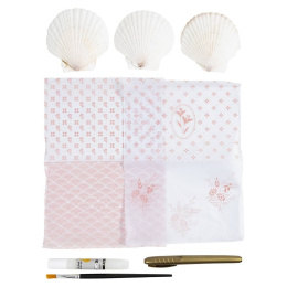 DIY Découpage-kit Seashells in the group Hobby & Creativity / Techniques / Decoupage at Pen Store (134609)