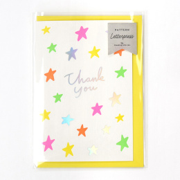 Thank you card Stars in the group Hobby & Creativity / Holidays and seasons / Cards and envelopes at Pen Store (134637)