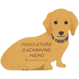 Dachshund Memo in the group Paper & Pads / Note & Memo / Post-it and notepads at Pen Store (134655)