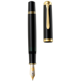 Souverän M800 Fountain Pen Black in the group Pens / Fine Writing / Fountain Pens at Pen Store (134758_r)