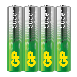 Batteries Super Alkaline AAA 4-pack in the group Hobby & Creativity / Hobby Accessories / Batteries at Pen Store (134790)