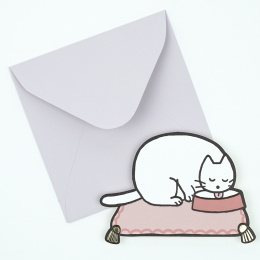 Cards with envelopes 5-pack Cats in the group Hobby & Creativity / Holidays and seasons / Cards and envelopes at Pen Store (134797)