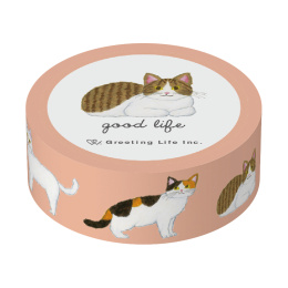 Washi-tape Yusuke Yonezu Cats in the group Hobby & Creativity / Hobby Accessories / Washi Tape at Pen Store (134803)