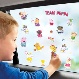 Peppa Pig Window Stickers (3 years+) in the group Kids / Fun and learning / Sticker for children at Pen Store (134913)