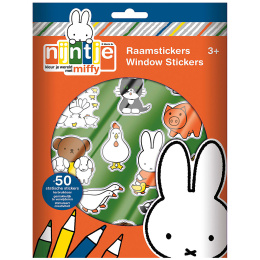 Miffy Window Stickers (3 years+) in the group Kids / Fun and learning / Sticker for children at Pen Store (134921)