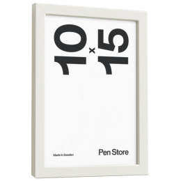 White Wooden Frame 10x15 cm in the group Hobby & Creativity / Organize / Frames / White frames at Pen Store (135089)