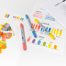 Ciao Layer & Mix 2D Starter Set Brilliant in the group Pens / Artist Pens / Illustration Markers at Pen Store (135134)