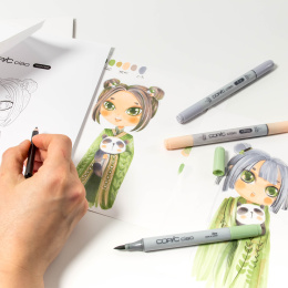 Ciao Layer & Mix Manga Starter Set Natural in the group Pens / Artist Pens / Illustration Markers at Pen Store (135140)