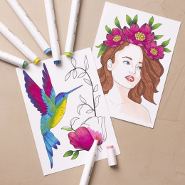 Markers 48-set in the group Pens / Artist Pens / Illustration Markers at Pen Store (135226)