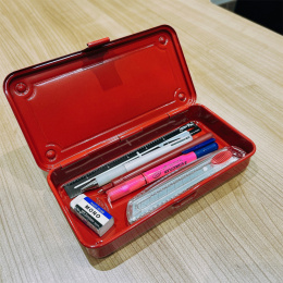 T192 Trunk Shape Toolbox Red in the group Hobby & Creativity / Organize / Storage  at Pen Store (135337)