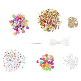 DIY Bead Mix Friendship Bracelets in the group Kids / Fun and learning / Jewelry and pearls  for children / DIY kit at Pen Store (135351)