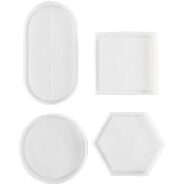Silicone moulds Pack of 4 in the group Hobby & Creativity / Techniques / Molding at Pen Store (135419)