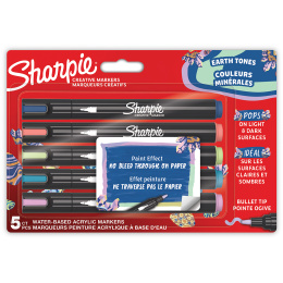 Creative Marker Bullet Tip Pack of 5 in the group Pens / Artist Pens / Acrylic Markers at Pen Store (135430)