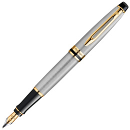 Expert Steel/Gold Fountain pen in the group Pens / Fine Writing / Fountain Pens at Pen Store (135459_r)