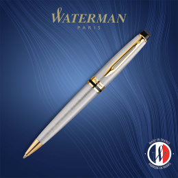 Expert Steel/Gold Ballpoint in the group Pens / Fine Writing / Ballpoint Pens at Pen Store (135461)
