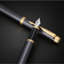 IM Grey/Gold Fountain Pen in the group Pens / Fine Writing / Fountain Pens at Pen Store (135471_r)