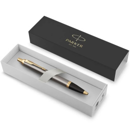 IM Grey/Gold Ballpoint in the group Pens / Fine Writing / Ballpoint Pens at Pen Store (135474)