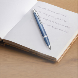 IM Rituals Blue/Chrome Ballpoint in the group Pens / Fine Writing / Ballpoint Pens at Pen Store (135482)