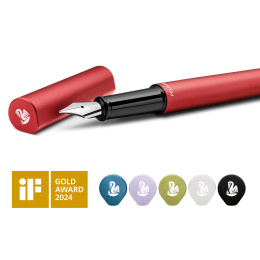 INEO Elements Fountain Pen Fiery Red in the group Pens / Fine Writing / Fountain Pens at Pen Store (135574)