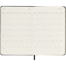 Planner 18M WeekNote Hard Cover Pocket Black in the group Paper & Pads / Planners / 18-Month Planners at Pen Store (135590)