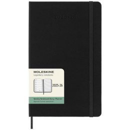 Planner 18M WeekNote Hard Cover Large Black in the group Paper & Pads / Planners / 18-Month Planners at Pen Store (135591)