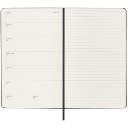 Planner 18M WeekNote Hard Cover Large Black in the group Paper & Pads / Planners / 18-Month Planners at Pen Store (135591)