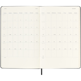 Planner 18M WeekNote Hard Cover Large Black in the group Paper & Pads / Planners / 18-Month Planners at Pen Store (135591)