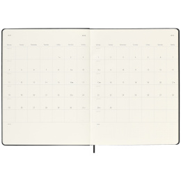 Planner 18M WeekNote Hard Cover XL Black in the group Paper & Pads / Planners / 18-Month Planners at Pen Store (135592)