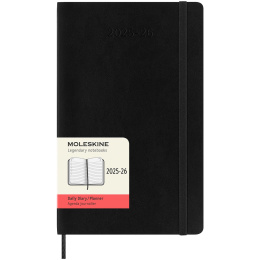 Planner 18M Daily Soft Cover Large Black in the group Paper & Pads / Planners / 18-Month Planners at Pen Store (135595)