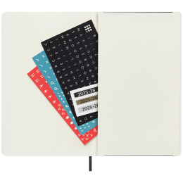 Planner 18M Daily Soft Cover Large Black in the group Paper & Pads / Planners / 18-Month Planners at Pen Store (135595)