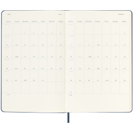 Planner 18M WeekNote Hard Cover Large Sapphire Blue in the group Paper & Pads / Planners / 18-Month Planners at Pen Store (135597)