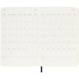 Planner 18M WeekNote Soft Cover Pocket Sapphire Blue in the group Kundsegment / Kundsegment Office & Planning at Pen Store (135598)