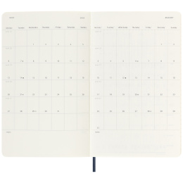 Planner 18M WeekNote Soft Cover Large Sapphire Blue in the group Paper & Pads / Planners / 18-Month Planners at Pen Store (135599)