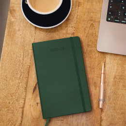Planner 18M WeekNote Soft Cover Large Myrtle Green in the group Paper & Pads / Planners / 18-Month Planners at Pen Store (135603)