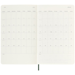 Planner 18M WeekNote Soft Cover Large Myrtle Green in the group Paper & Pads / Planners / 18-Month Planners at Pen Store (135603)