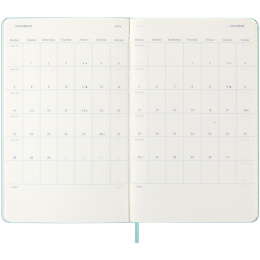 Planner 18M WeekNote Hard Cover Large Aquamarine in the group Paper & Pads / Planners / 18-Month Planners at Pen Store (135604)