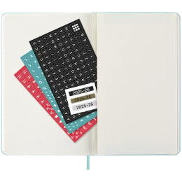Planner 18M WeekNote Hard Cover Large Aquamarine in the group Paper & Pads / Planners / 18-Month Planners at Pen Store (135604)