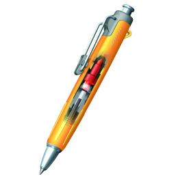 Airpress pen Yellow in the group Pens / Writing / Ballpoints at Pen Store (135607)