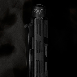 Ecridor Black Lines Set Ballpoint Pen and Leather Case in the group Pens / Fine Writing / Ballpoint Pens at Pen Store (135641)