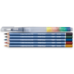 Marino Watercolour Drawing set 6 pieces in the group Pens / Artist Pens / Watercolour Pencils at Pen Store (135645)