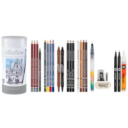 Cretacolor Urban Sketching Set 22 pieces in the group Pens / Artist Pens / Sketching pencils at Pen Store (135649)