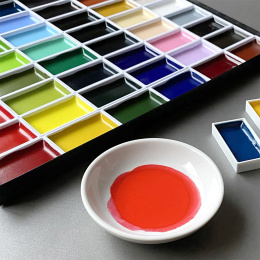 Gansai Tambi Watercolour 36-set in the group Art Supplies / Artist colours / Watercolour Paint / Watercolour pans at Pen Store (135661)