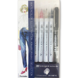 Clean Color Real Brush Illustration Set 8 pcs 1 in the group Pens / Artist Pens / Brush Pens at Pen Store (135665)